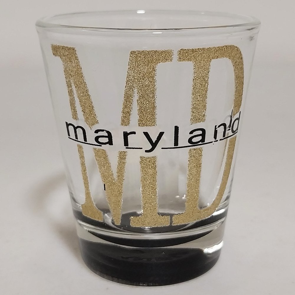 Vintage (Maryland MD) SHOT GLASS #S043